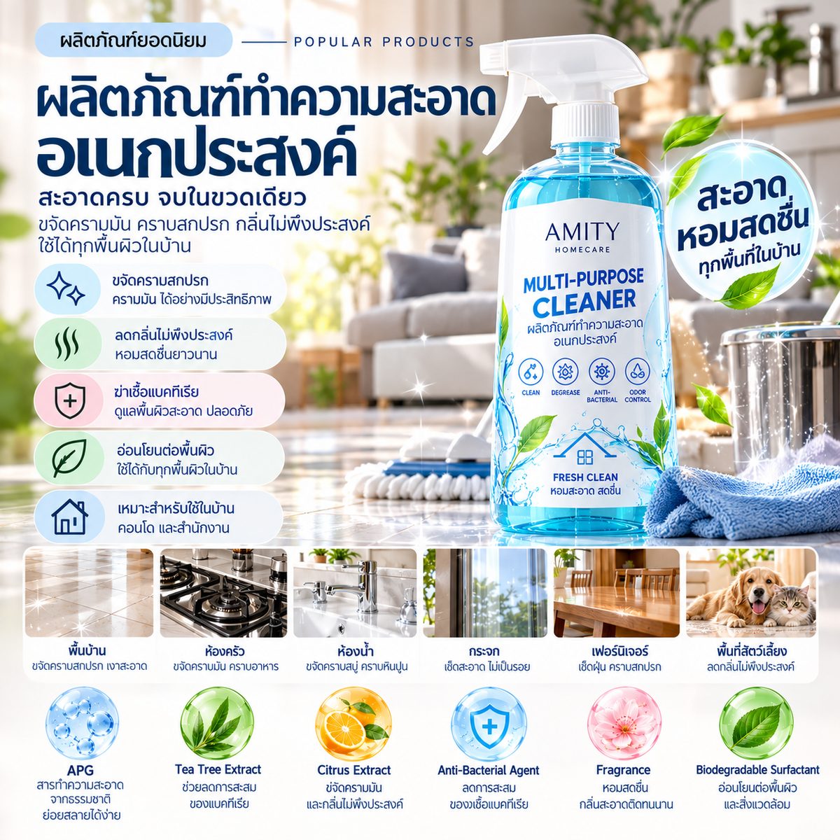 ผลิตภัณฑ์ทำความสะอาดอเนกประสงค์